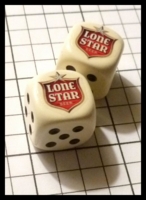 Dice : Dice - My Designs - Beer Lones Star Beer Pair - Sept 2012